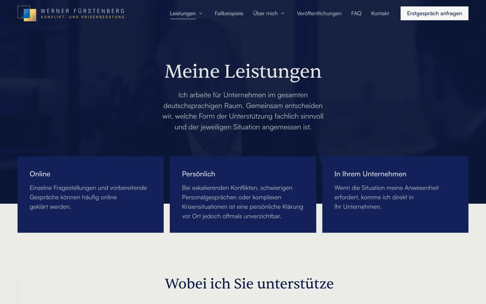 Projekt für Werner Fürstenberg, Ansicht 2